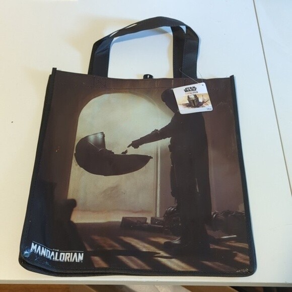 NWT Star Wars Mandalorian Shopping Tote - Picture 2 of 2